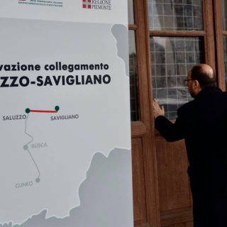 Si riattiva dopo sei anni la linea Saluzzo-Savigliano con un viaggio inaugurale (FOTO)