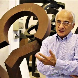 Lo scultore Riccardo Cordero