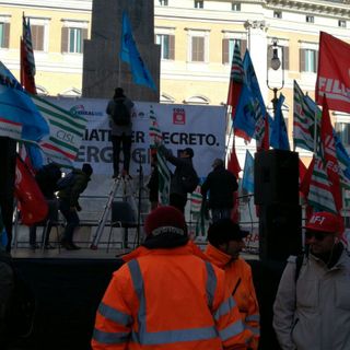 Sciopero dei lavoratori delle concessionarie autostradali, presente una delegazione cuneese