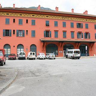 La stazione ferroviaria di Breil