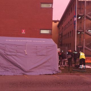 Foto dal pronto soccorso Giovanni Bosco di Torino