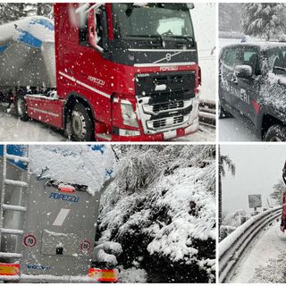 &quot;Il mio camion in regola è stato autorizzato a passare su una strada non pulita da neve&quot;