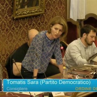 Sara Tomatis, dalla diretta youtube del consiglio comunale