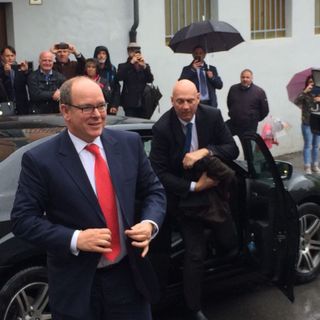 Il principe di Monaco Alberto II a Valdieri per ricevere l'onorificenza di cinque comuni (FOTO)