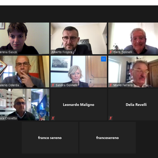 Un momento della webinar