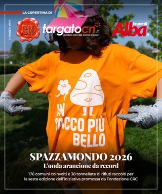22mila cittadini impegnati in 176 Comuni della provincia, per una raccolta complessiva pari a 9.800 sacchi di rifiuti: sono alcuni numeri della edizione 2026 di "Spazzamondo", la grande giornata di volontariato ambientale promossa dalla Fondazione CRC