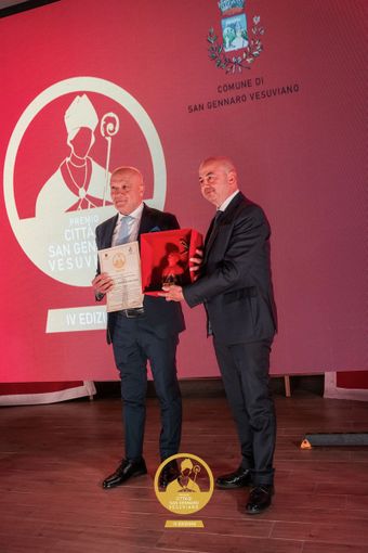 La premiazione di Carmine Maffettone