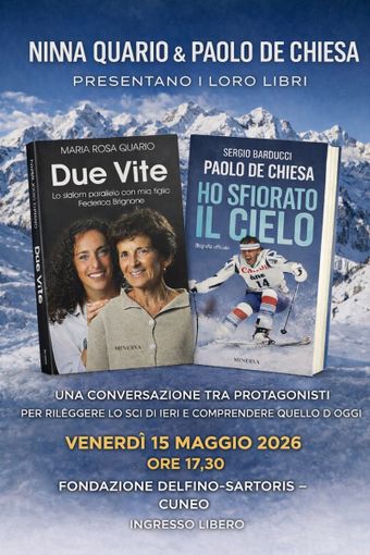 Cuneo: in Casa Delfino si presentano i libri di Ninna Quario e Paolo De Chiesa