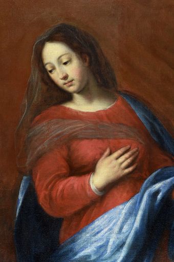 Uno dei dipinti attribuiti all’ambito del celebre pittore lorenese Charles Dauphin, il cui restauro sarà presentato domenica 17 al palazzo dei vescovi Uno dei dipinti attribuiti all’ambito del celebre pittore lorenese Charles Dauphin, il cui restauro sarà presentato domenica 17 al palazzo dei vescovi