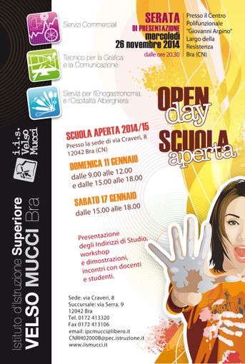 Bra: tre indirizzi per il tuo futuro al Velso Mucci