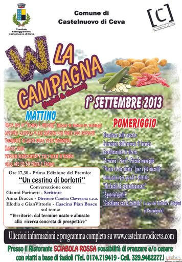 Viva la campagna: fagioli e dintorni a Castelnuovo di Ceva