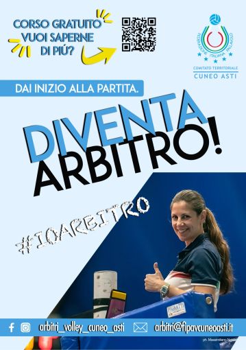 Volley: via ad un nuovo corso per diventare arbitro F.I.P.A.V. per le province di Cuneo e Asti Volley: via ad un nuovo corso per diventare arbitro F.I.P.A.V. per le province di Cuneo e Asti