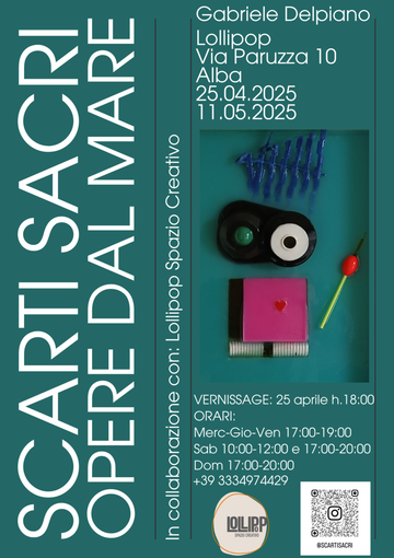 "Scarti sacri": la mostra d'arte di Gabriele Delpiano "Scarti sacri": la mostra d'arte di Gabriele Delpiano
