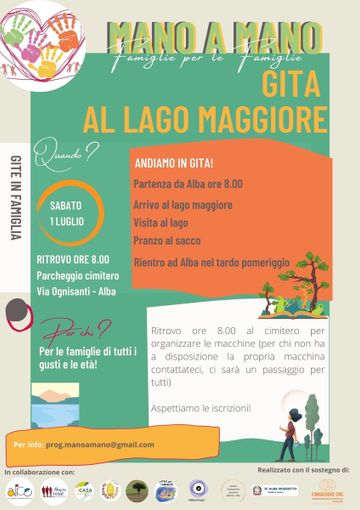 Alba, gita al Lago Maggiore per il Progetto "Mano a mano"