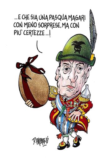 La vignetta di Pasqua e gli auguri degli Uomini di Mondo che auspicano un ritorno alla normalità in questo periodo oltremodo confuso e spiazzante La vignetta di Pasqua e gli auguri degli Uomini di Mondo che auspicano un ritorno alla normalità in questo periodo oltremodo confuso e spiazzante