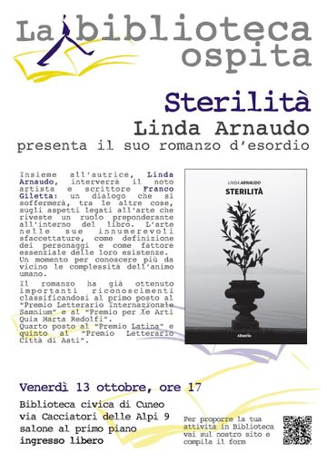 A Cuneo si presenta il romanzo di Linda Arnaudo e Franco Giletta