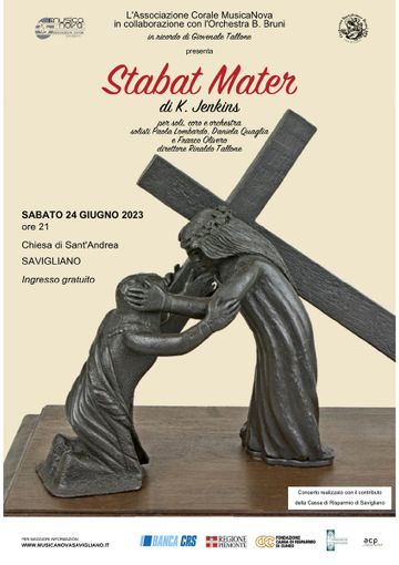 Savigliano, nella chiesa di Sant'Andrea l'opera "Stabat Mater" Savigliano, nella chiesa di Sant'Andrea l'opera "Stabat Mater"
