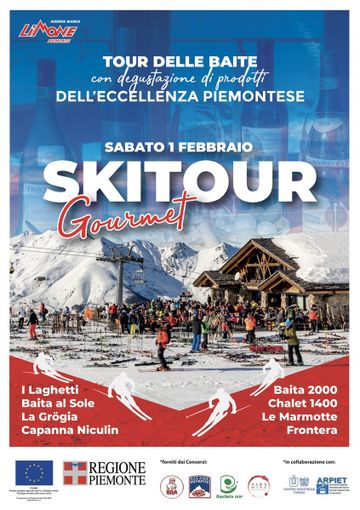 Alla Riserva Bianca di Limone Piemonte arriva lo speciale "Skitour Gourmet"