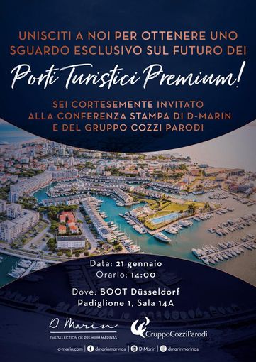 D-Marin rafforza il suo carattere italiano con 2 nuovi porti turistici in Liguria D-Marin rafforza il suo carattere italiano con 2 nuovi porti turistici in Liguria