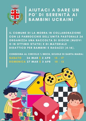 Un giocattolo per far dimenticare la guerra Un giocattolo per far dimenticare la guerra