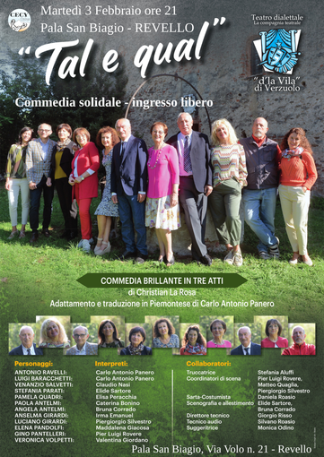 A Revello "Una commedia per le ragazze del Nepal: quando il teatro costruisce futuro"