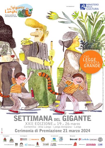 Cortemilia: tutto pronto per "Il gigante delle Langhe", premio Nazionale di letteratura per ragazzi
