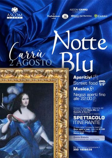 Conosci la leggenda della Dama Blu del Castello di Carrù? Conosci la leggenda della Dama Blu del Castello di Carrù?