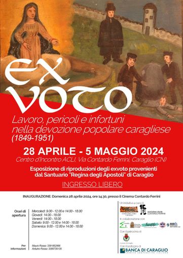 Il Circolo ACLI Centro d'Incontro di Caraglio organizza mostra e dibattito sul Lavoro Il Circolo ACLI Centro d'Incontro di Caraglio organizza mostra e dibattito sul Lavoro