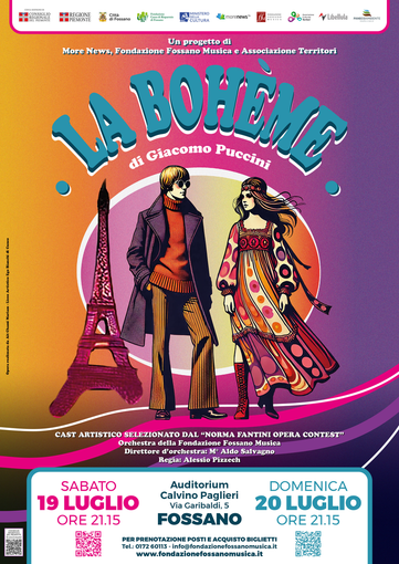 La Bohème a Fossano: verso il tutto esaurito per la prima del 19 luglio