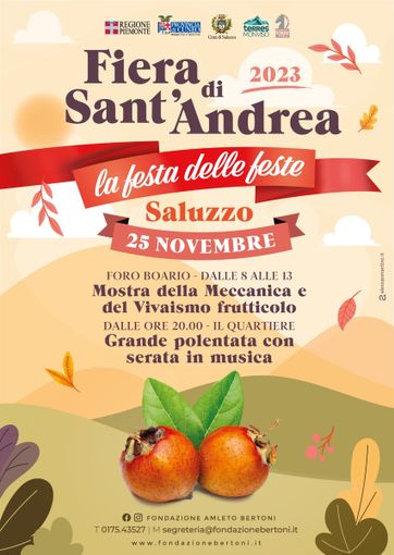 A Saluzzo si celebra la festa delle festa con la Fiera di Sant'Andrea