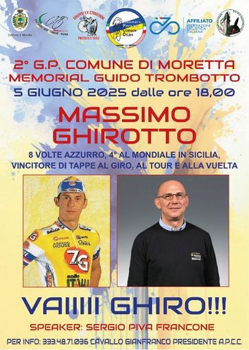 Moretta si prepara alla sua Roubaix, ospite l’ex campione Massimo Ghirotto