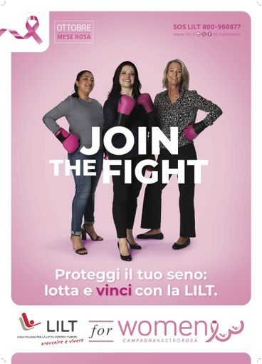 Prevenzione contro il tumore al seno  e solidarietà di genere con la campagna  “LILT for Women - Nastro Rosa 2024"