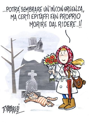 Scritte tombali: cose dell'altro mondo Scritte tombali: cose dell'altro mondo