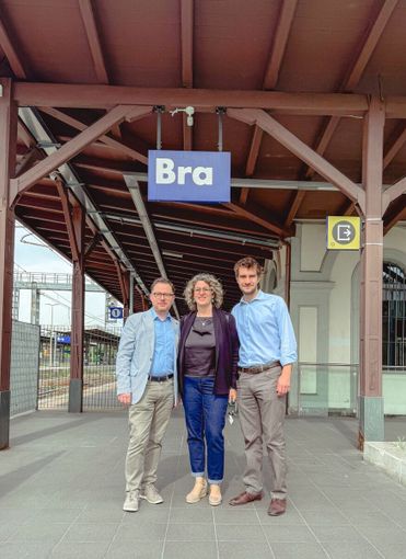 Francesco Racca (Forza Italia Bra),  Giuliana Mossino (Lega Bra) e Carlo Patria (Fratelli d'Italia Bra)