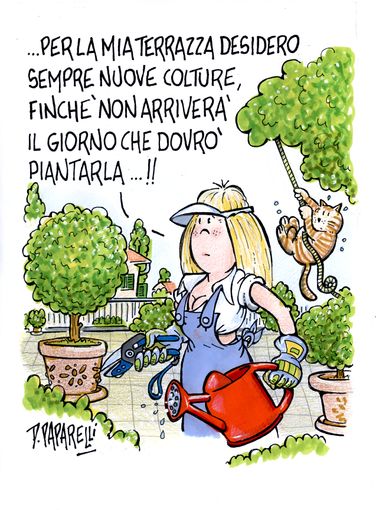 Controcopertina: un giardino sul balcone Controcopertina: un giardino sul balcone