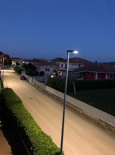 Più luce sulle strade di Santa Vittoria d'Alba: arrivano gli apparecchi illuminanti a led