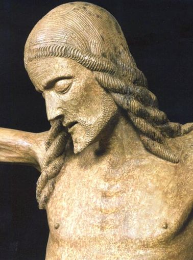 particolare del crocifisso ligneo di Borgo San Giuseppe, foto tratta da AA.VV., La Carità svelata. Il patrimonio storico artistico della Confraternita e dell’Ospedale di San Croce in Cuneo, Cuneo 2007 particolare del crocifisso ligneo di Borgo San Giuseppe, foto tratta da AA.VV., La Carità svelata. Il patrimonio storico artistico della Confraternita e dell’Ospedale di San Croce in Cuneo, Cuneo 2007