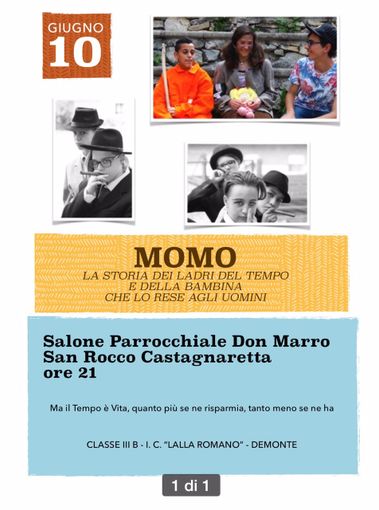 Gli studenti della III B della scuola media di Demonte presentano il loro primo film