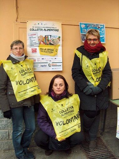 Ottimo successo per la colletta alimentare di Rifreddo