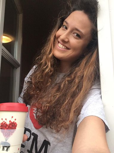 Il selfie "casalingo" di Cindy Lee Fezzi Il selfie "casalingo" di Cindy Lee Fezzi