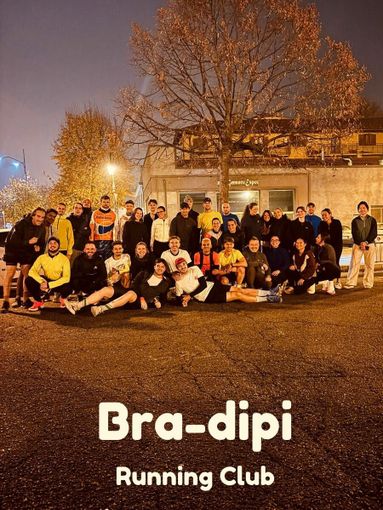 Il maltempo non ferma l'energia di Bra-dipi: oltre 35 runner "invadono" la città portando sport e salute