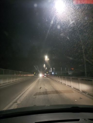 Le "effimere" iniziano ad invadere il ponte vecchio di Tanaro: per alcuni giorni saranno presenti nelle ore notturne.