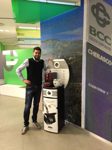 Vieni a prendere un caffè in filiale? L'iniziativa di Banca di Cherasco e Caffè Ghigo