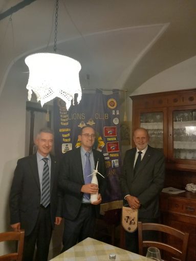 Acqua San Bernardo protagonista della conviviale del Lions Club Carrù-Dogliani