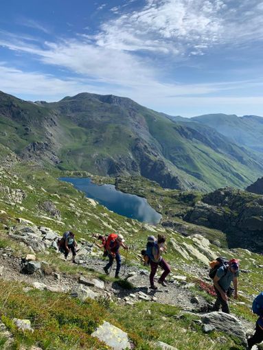 Nella foto il Lago Superiore di Viso