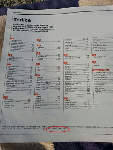 Il catalogo Ikea parla un po' cuneese: tra le stamperie anche la Roto Alba srl