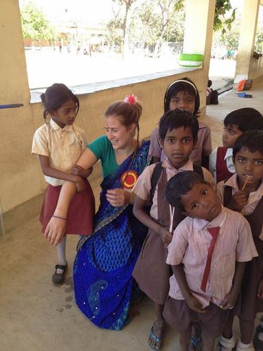 Chiara da Vignolo ed il suo Erasmus a New Delhi