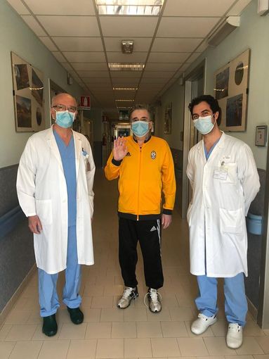 Dopo 157 giorni di ricovero è stato dimesso Franco Graglia, ex sindaco di Cervere e attuale vicepresidente del Consiglio regionale