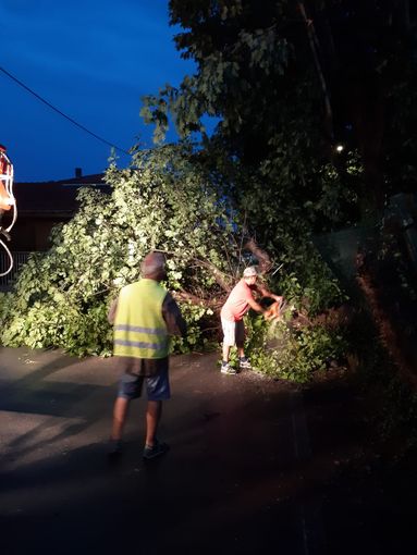 "Tromba d'aria" a Cavallermaggiore: scoperchiato il tetto della scuola elementare e del campo da calcio San Giorgio "Tromba d'aria" a Cavallermaggiore: scoperchiato il tetto della scuola elementare e del campo da calcio San Giorgio