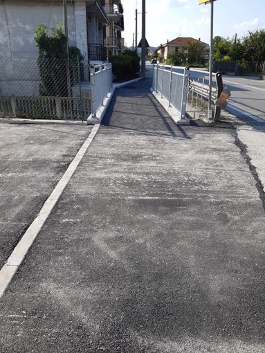 Le strade Crosassa e Cà del Bosco, ora rimesse a nuovo